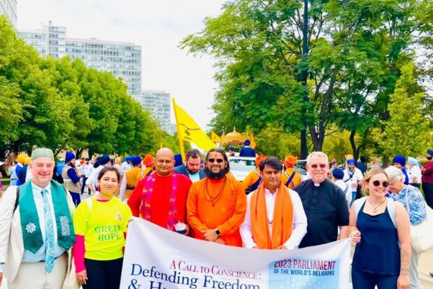 Parade of Faiths event at Chicago - Shree Datta Padmanabh Peeth - 