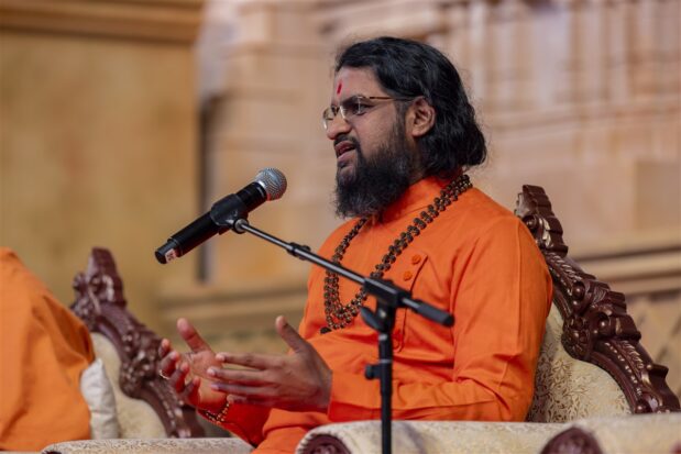 The inauguration of the Akshardham Temple at New Jersey - Shree Datta Padmanabh Peeth - 