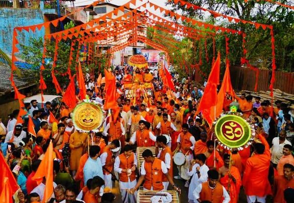 Chalo Ayodhya Grand Rally Margao - Shree Datta Padmanabh Peeth - 