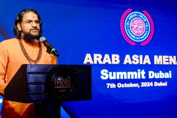 Arab Asia MENA Summit in Dubai, UAE. - Shree Datta Padmanabh Peeth - 